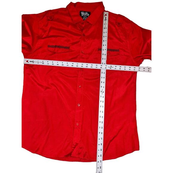 Blue Gear Men's 2XL Red Chili Long/Roll-Up Sleeves Shirt Button Up $38 - Picture 4 of 8